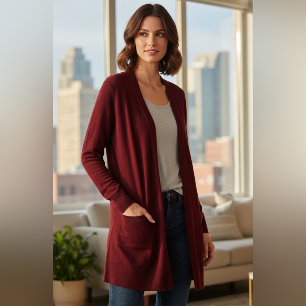 NWT Eddie Bauer Cardigan Size Large